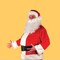 Large Mens Santa Suit Plush Fur Trimmed Jacket, Pants, Hat, Belt and Beard Set